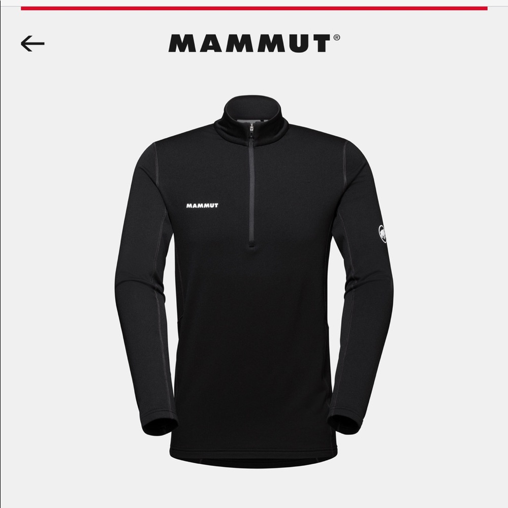 Mammut Aenergy Half Zip Pullover. BRAND NEW!